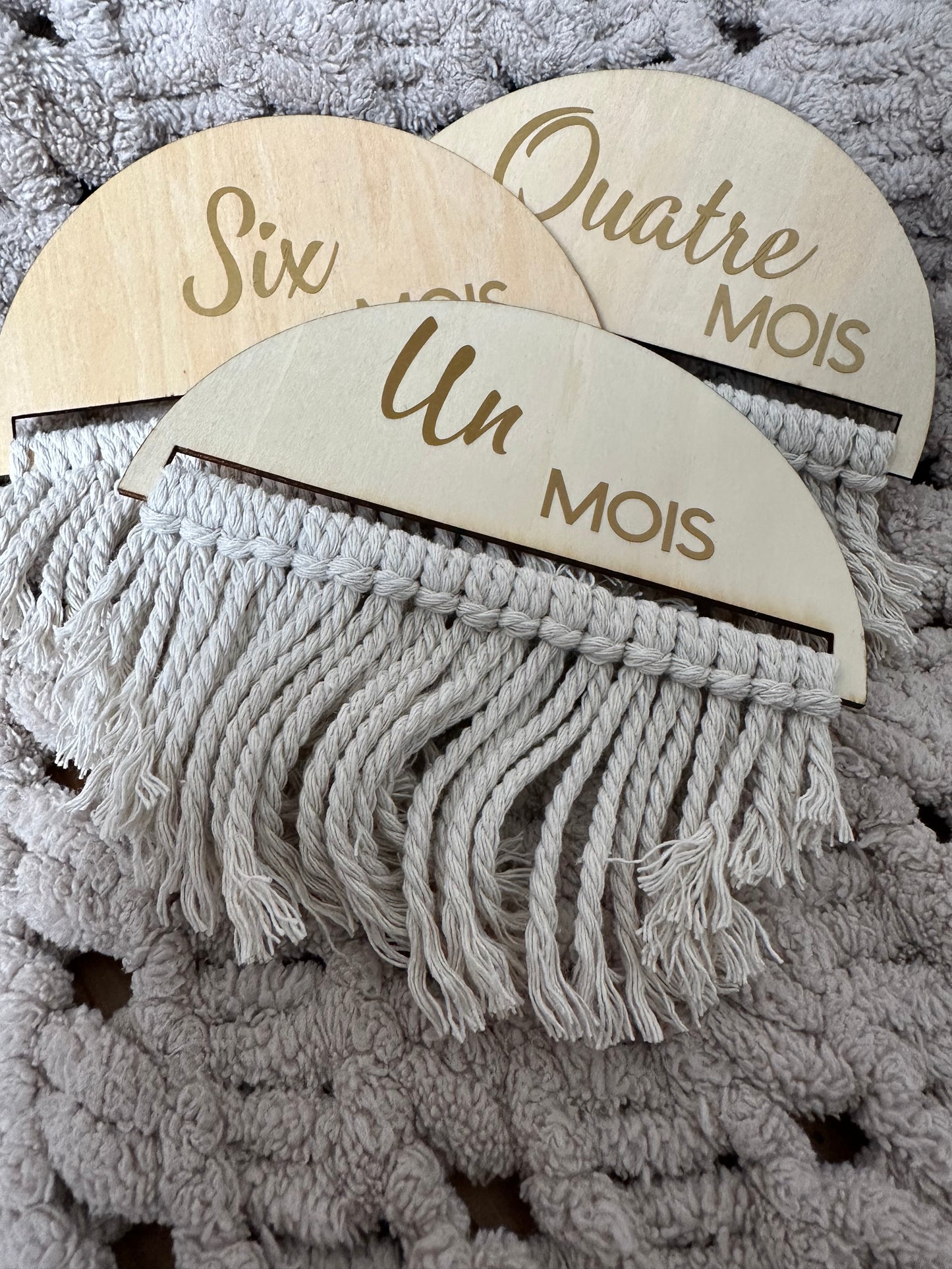 Cartes étapes bois croissance 12 mois