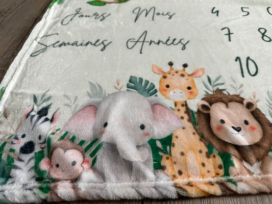 Couverture de croissance « jungle »