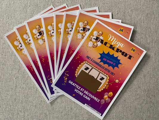 Ticket à gratter « Annonce grossesse »
